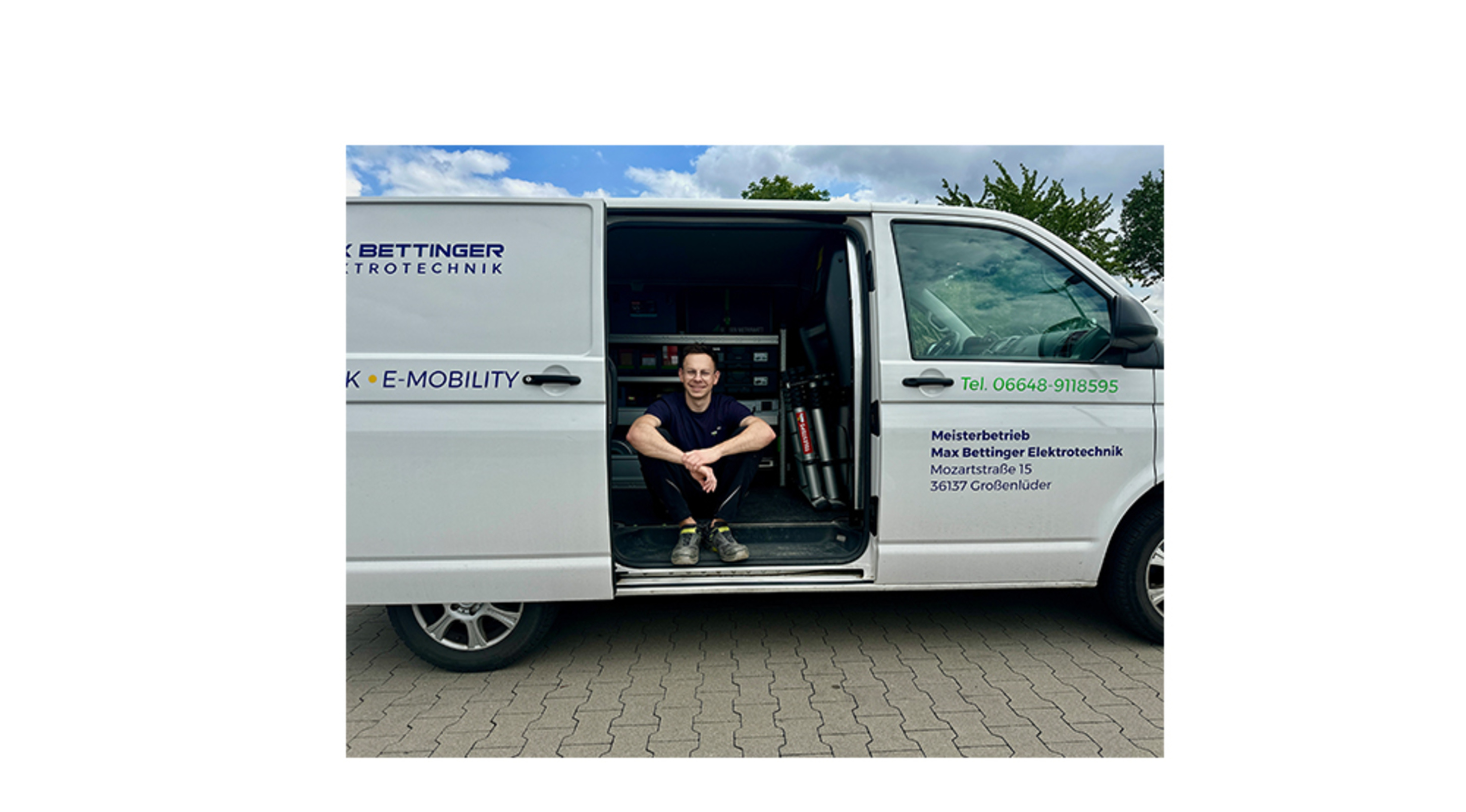 Kontakt­formular bei Max Bettinger Elektrotechnik in Großenlüder