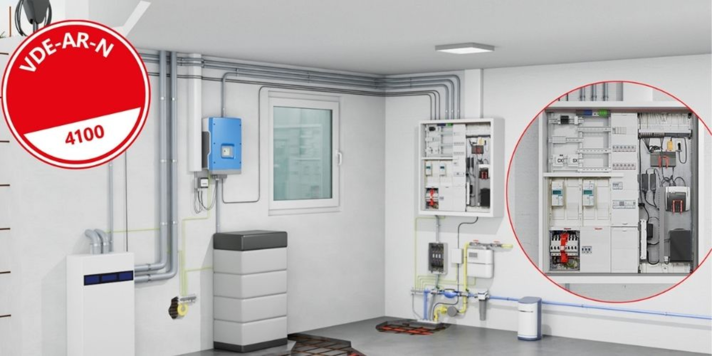Schutz für Hausanschluss, Zähler, Unterverteilung bei Max Bettinger Elektrotechnik in Großenlüder