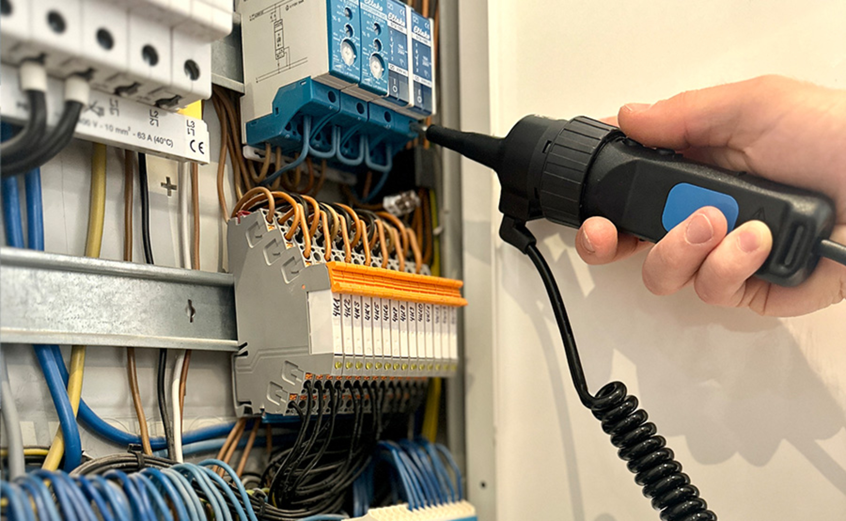 Prüfung elektrischer Anlagen bei Max Bettinger Elektrotechnik in Großenlüder